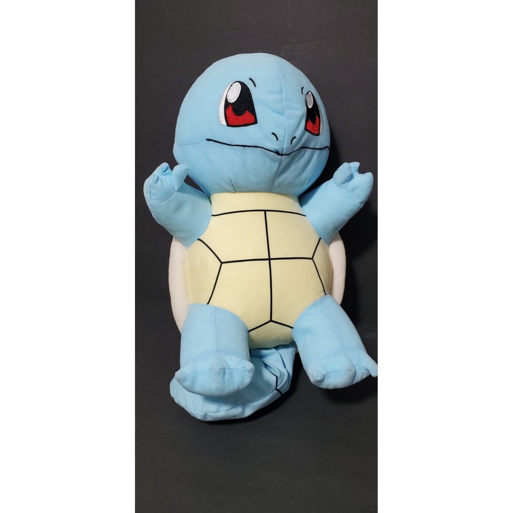 Pokemon LARGE 23" Squirtle Aquatic Turtle Plush Nintendo Anime Toy Factory